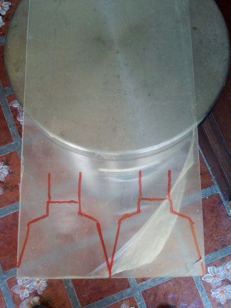 plexi à découper